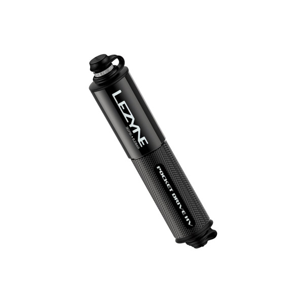 Lezyne Mini Pompa CNC Drive HP Small 17 Cm – Pompetta Per Bici In Alluminio, Compatibile Presta/Schrader